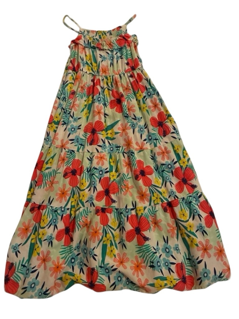 🎆🎇3for$9 Cat & Jack girls floral maxi  Dress